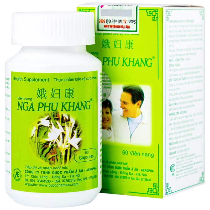 Viên uống Nga Phụ Khang – Hộp 60 viên