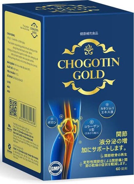 Viên uống Chogotin Gold – Hộp 60 viên