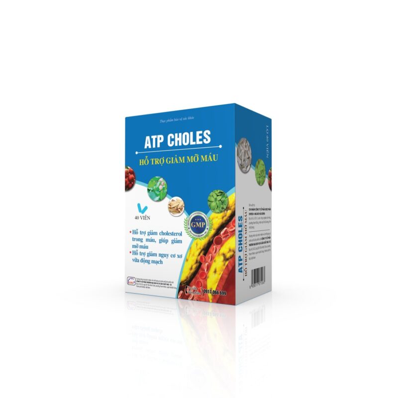 Viên uống ATP CHOLES – Hộp 40 viên