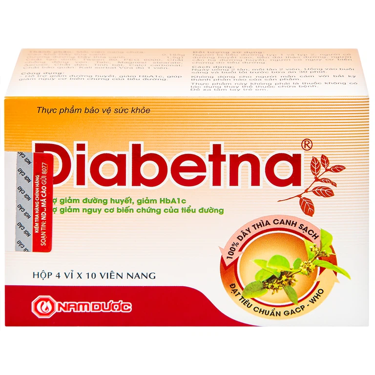 Viên uống Diabetna – Hộp 40 viên