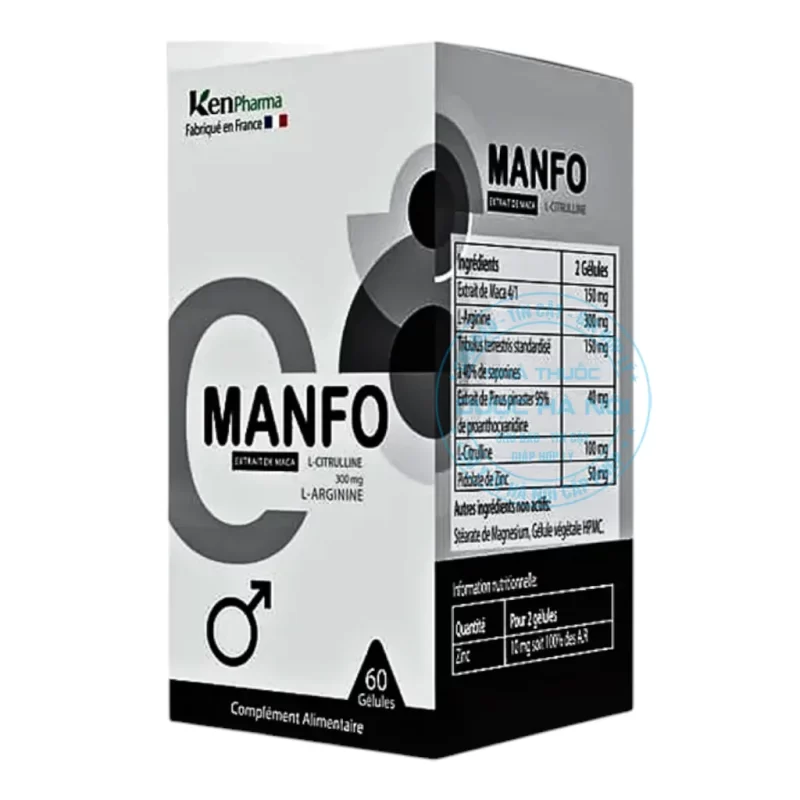 Viên uống Manfo – Hộp 60 viên