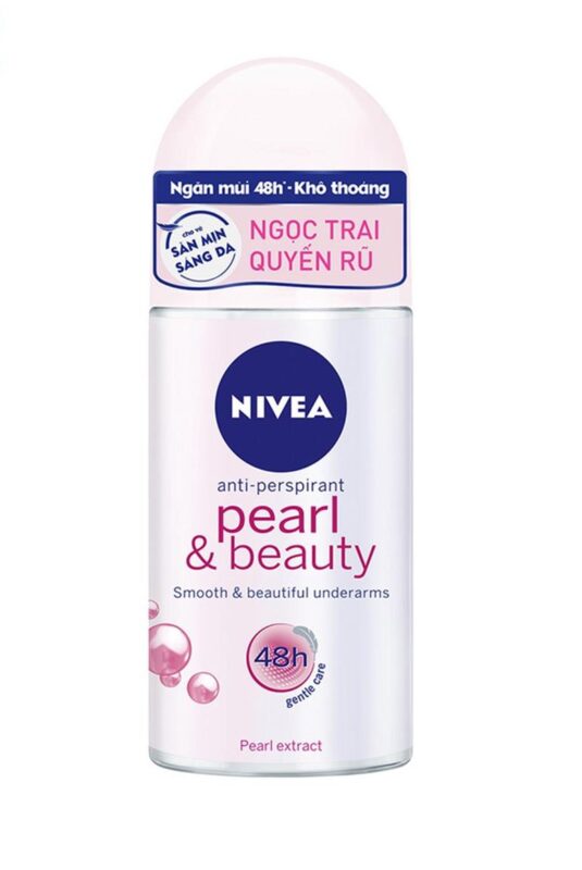 Lăn khử mùi nữ Nivea Pearrl & Beauty – Lọ 50ml