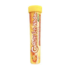 Viên sủi Multi Ích Nhân hương cam – Tube 16 viên