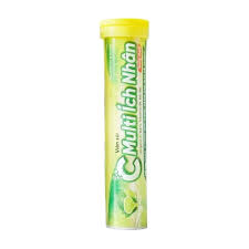 Viên sủi Multi Ích Nhân hương chanh – Tube 16 viên