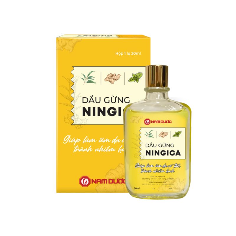Dầu gừng NINGICA – Lọ 20ml