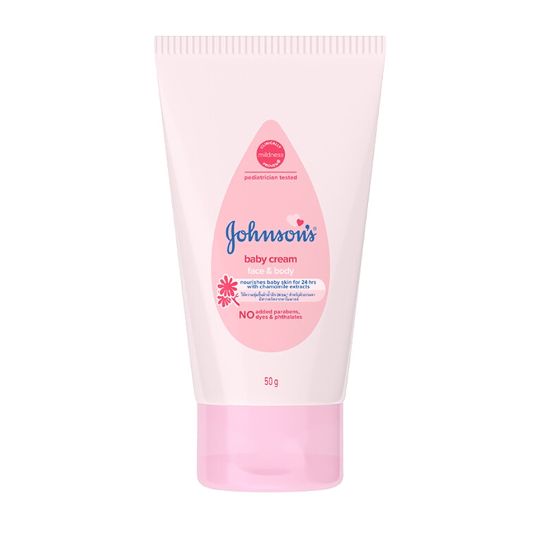 Kem dưỡng ẩm cho bé Johnson’s baby cream – Chai 50g